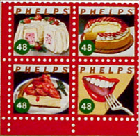 Fraises et fourches (#48 of 1000 stamps)